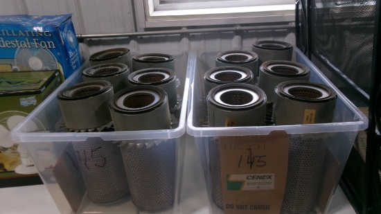 12-AIR FILTERS FOR 70 SERIES CASE TRACTORS