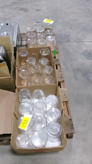 3 BOXES OF QTS. & PINTS CANNING JARS