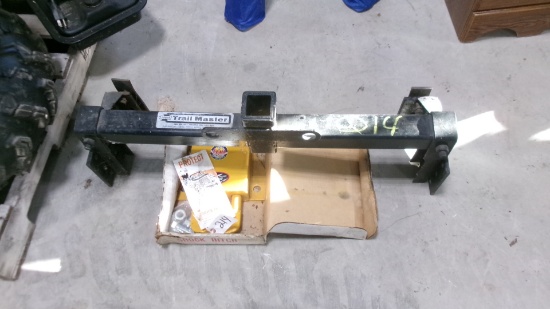 RECEIVER HITCH & UNUSED SHOCK HITCH