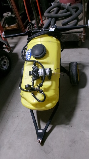 12 VOLT LAWN SPRAYER,  boom & wand