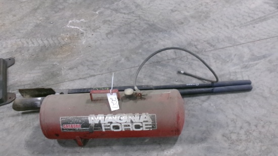 AIR TANK &  POST HOLE DIGGER