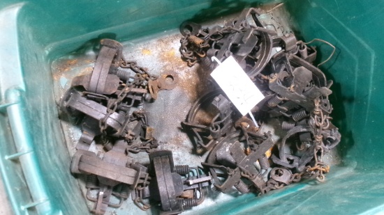 12-NORTH WOODS  # 1 3/4 COIL SPRING TRAPS