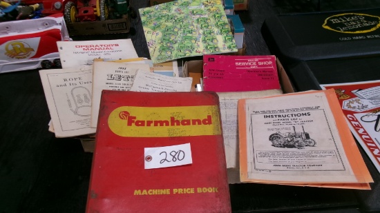 MISC. MANUALS, J.D., IHC, CASE, & NEW HOLLAND