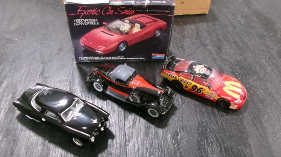 3- DIECAST MODEL CARS & MODEL CAR KIT