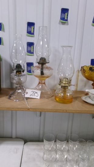 3 -OIL LAMPS