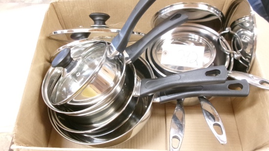 2- SETS OF COOKWARE-7 total pieces, nice