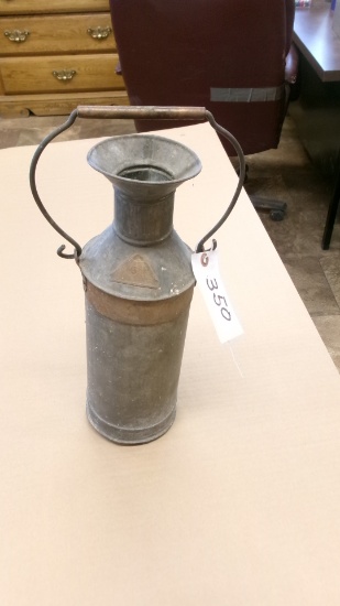 15" GALVANIZED PRINTER INK # 3 POUR CAN  w /  handle