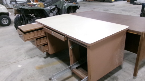 30" X 60" STEEL DESK