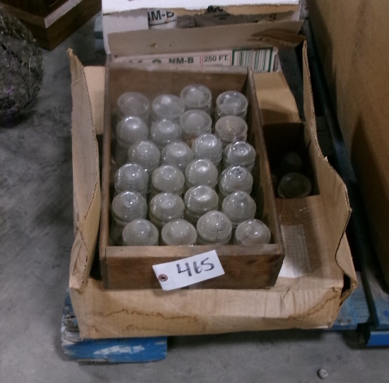 APPROX. 40 2" & 3 1/2" INSULATORS