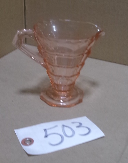 PINK DEPRESSION TEA ROOM CREAMER