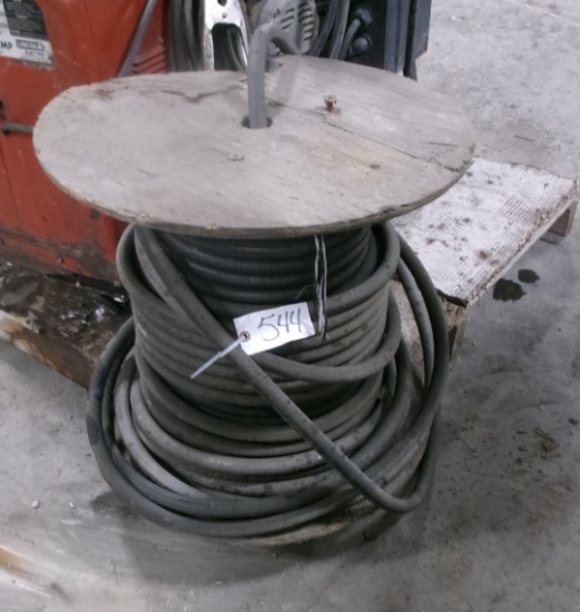 PARTIAL SPOOL OF LOW PRESSURE  1/2" HYDRAULIC HOSE
