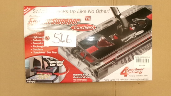 NEW CORDLESS SWIVEL SWEEPER