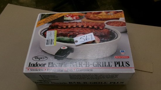 NEW DAZEY INDOOR ELECTRIC BARBEQUE GRILL