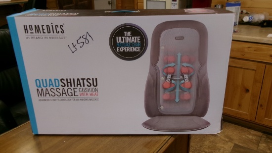 HOMEDICS QUAD SHIATSU MASSAGER w / HEAT