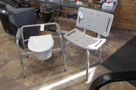 HANDICAP POTTY CHAIR & SHOWER CHAIR FOR SENIORS