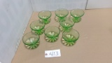8-GREEN DEPRESSION SHERBERTS