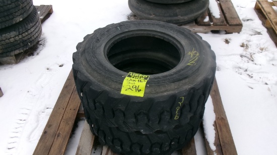 2-12 X 16.5 SKID LOADER TIRES
