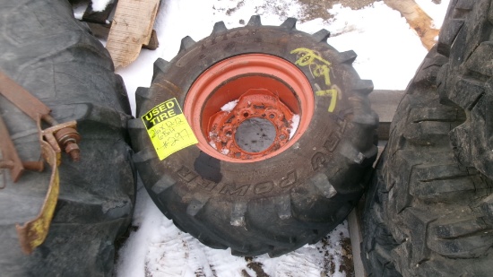 26 x 12-12 6 BOLT TIRE & RIM