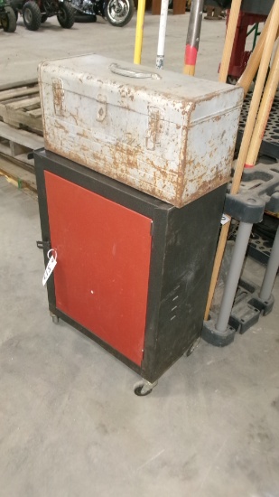 ROLLING CABINET & TOOL BOX