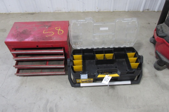 22" TOOL CHEST & DEWALT TOOL BOX