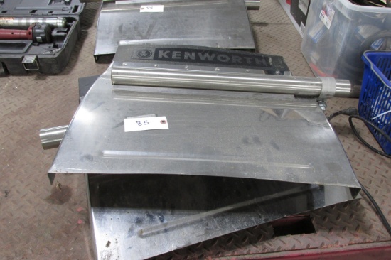 NEW SET OF KENWORTH STAINLESS 1/4 FENDERS