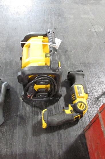 DEWALT 12 VOLT SHOP RADIO & SAWZALL