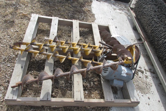 SMITH ROLES EXPANDABLE GRAIN BIN SWEEP w / motor