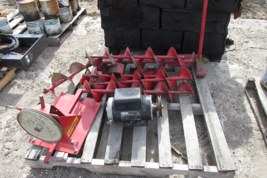 SUDENGA EXPANDABLE GRAIN BIN SWEEP w / motor