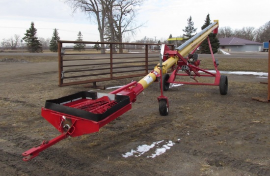 8" X 31' WESTFIELD TXF280-31 GRAIN AUGER w / Honda engine