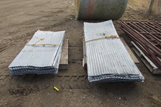 25-6' & 19-4'  SHEETS WIND BREAK TIN
