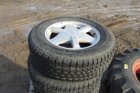 5-245 / 65R / 17" ALUMINUM RIMS ( 2005 GMC ENVOY )