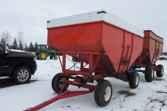 300 BUSHEL KILBROS GRAVITY WAGON, 11L X 15"