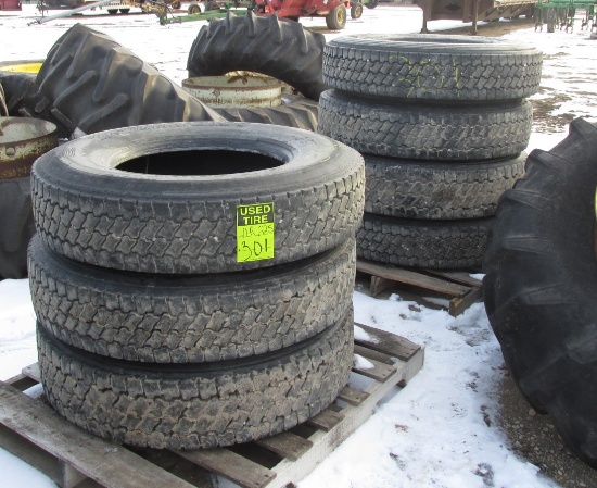 7-11R 22.5 GRIP TIRES