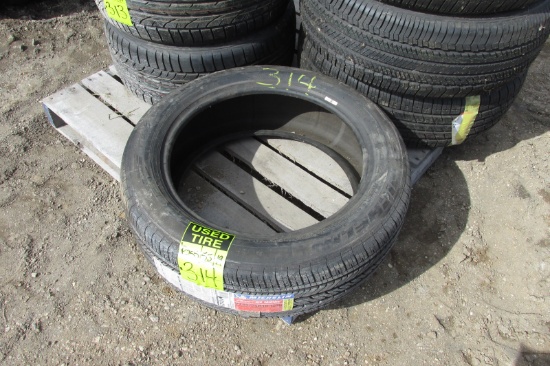 1-NEW MICHELIN P255 / 55 / 19" TIRE