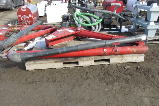 WESTFIELD HYDRAULIC END GATE DRILL FILL AUGER,  brush flighting