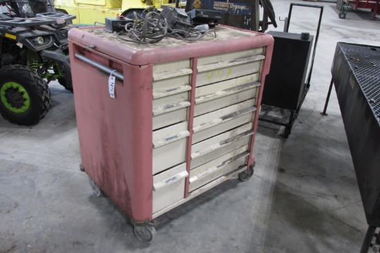 3' WIDE X 20" DEEP 10 DRAWER ROLLING TOOL CHEST