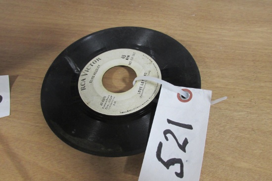 45  RCA ELVIS  & THE JORDAINAIRES DEMO RECORD, SIDE A -COME WHAT MAY, SIDE B -LOVELETTERS