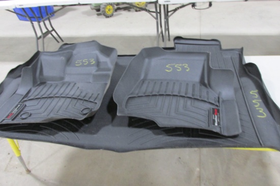 WEATHER TEC FLOOR MATS FOR FORD F-150 CREW CAB