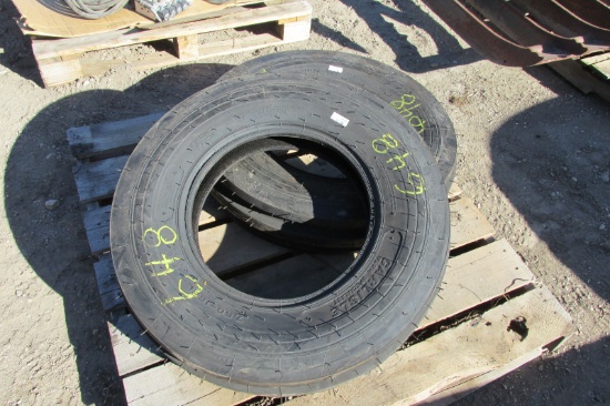 2-UNUSED CARLISLE 7.50 X 16" TRI RIBS (2 X YOUR BID)