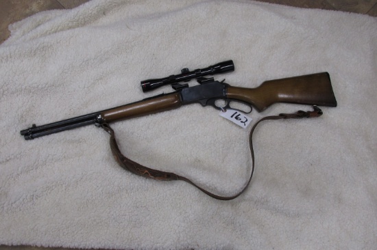 MARLIN .30-.30- LEVER w/ Deer field 4 x 32 scope, sling,  rusty