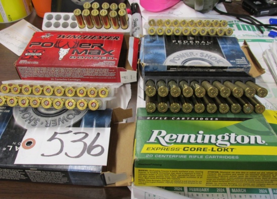 40 ROUNDS 30.06  & 31 ROUNDS .270