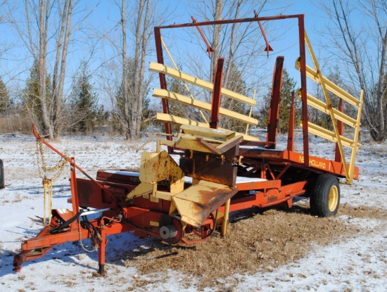 NEW HOLLAND 1002 STACKLINER, push offs