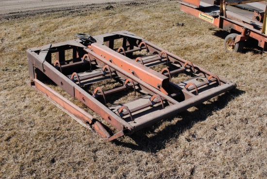 FARMHAND  8 PACK BALE FORK, tractor loader hookups