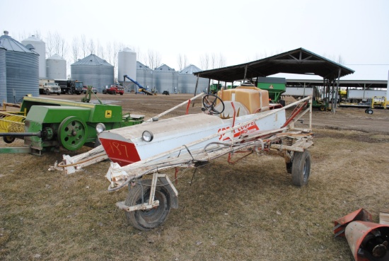 50' MELROE SPRAY COUPE, hasn't run in years