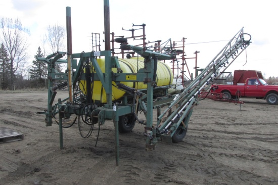 90' 2 PT. SUMMERS SUPER SPRAYER, 500 gallon, hyd. pump, triple nozzles, 4 way hyd.,foam +