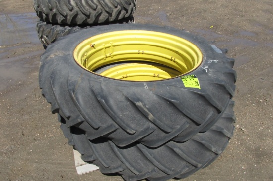 2-14.9" x 38" on rims