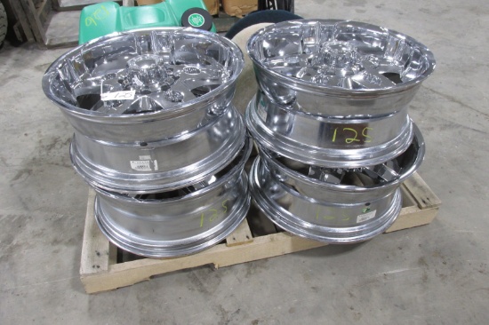4-NEW 8 BOLT 22"  ULTRA  MOTOR SPORTS ALUMINUM RIMS (Dodge )