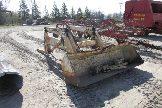DAKON WORKMASTER 800 LOADER, 6' bucket, was on Allis 180