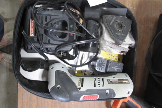 CRAFTSMAN NEXTEL MULTI TOOL , battery & charger, cut, sand or scrape