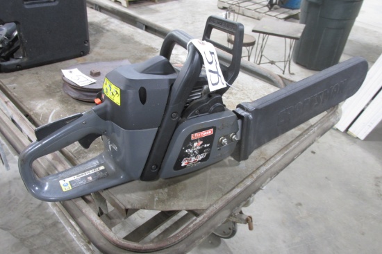 CRAFTSMAN 18" 42 cc CHAIN SAW, includes extra chain, files, & case